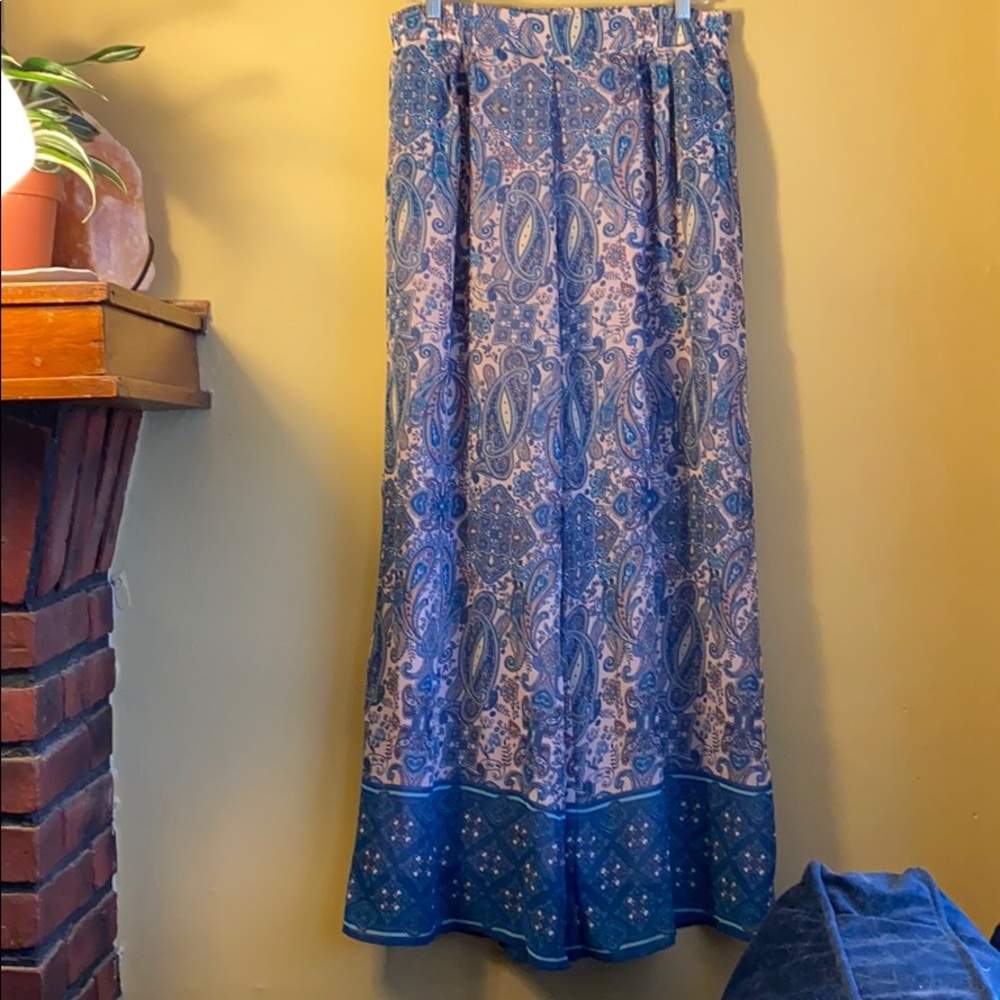 Cato Wide Leg Boho Palazzo Pants